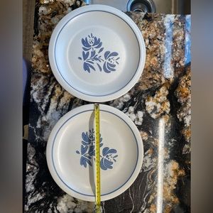 Yorktowne Pfaltzgraff (2) 10” Dinner Plates. No Chips or Cracks.